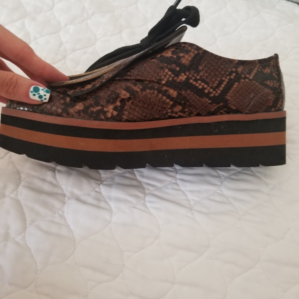 ZARA Mules / fashion /platform sneaker